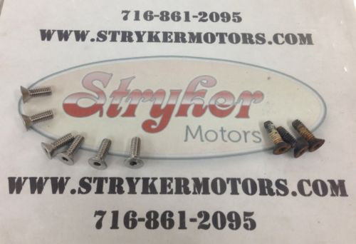 Jeep Wrangler TJ Stainless Steel Mirror Bolts Screws 97-06 X 6