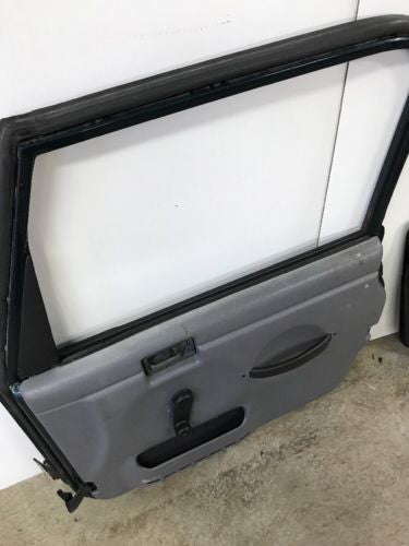 Jeep Wrangler TJ Full Steel Doors 97-06 Glass Roll Up Windows Green Grey
