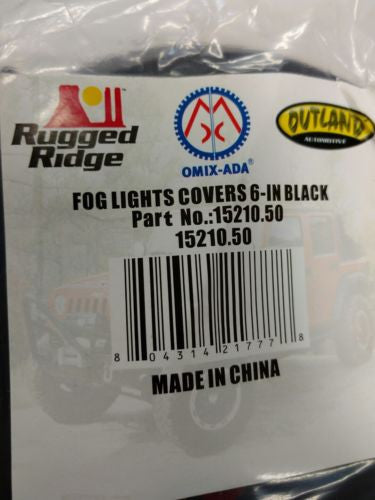 Rugged Ridge 15210.50 Off Road Light Cover