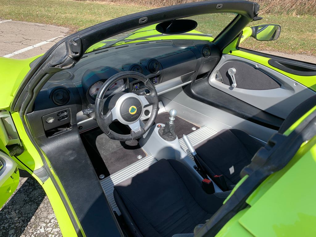 2006 Lotus Elise Krypton Green - SOLD - Targa - Larini Exhaust - Carbon Fiber Diffuser