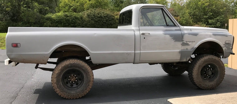 ****SOLD****1971 Chevrolet K20 Pickup Truck Pick-up 4x4 - 4wd - Southern Truck -  454 engine - 4 speed ( sm465) - np205 - Dana 60 - Full Floating 14 bolt - ****SOLD****